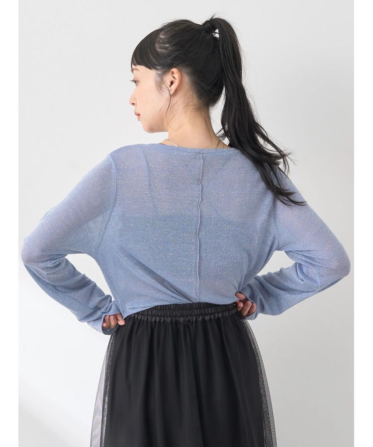 earth music&ecology「ラメシアープルオーバー」|Tシャツ・カットソー|