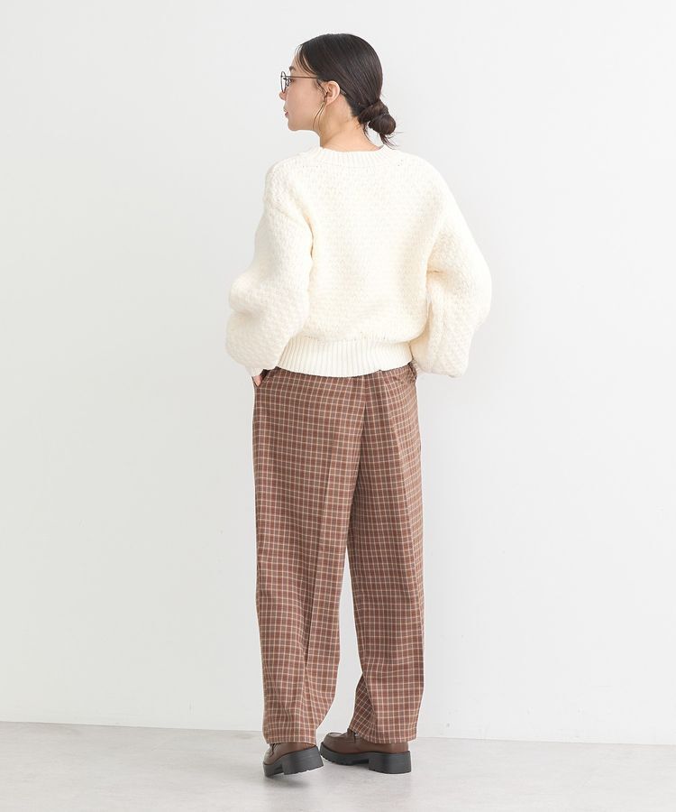 earth music&ecology「ポコポコジャガードニットプルオーバー」|ニット・セーター|