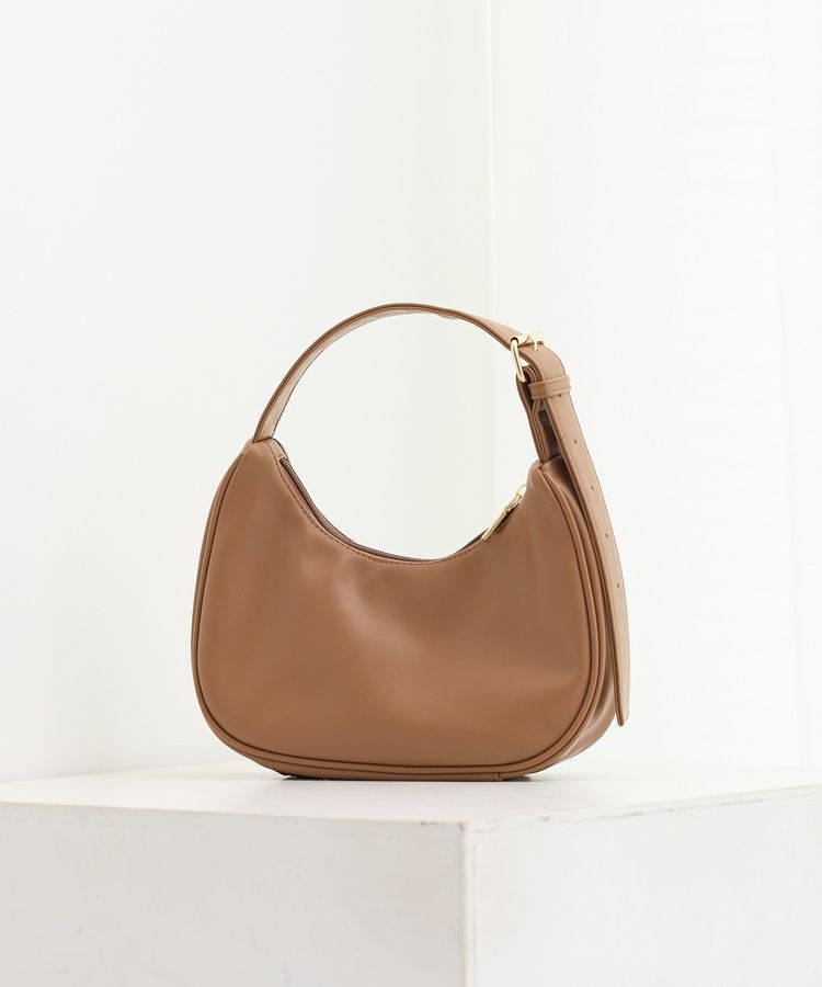 earth music&ecology「ハーフムーンアジャスタブルバッグ」|ハンドバッグ|