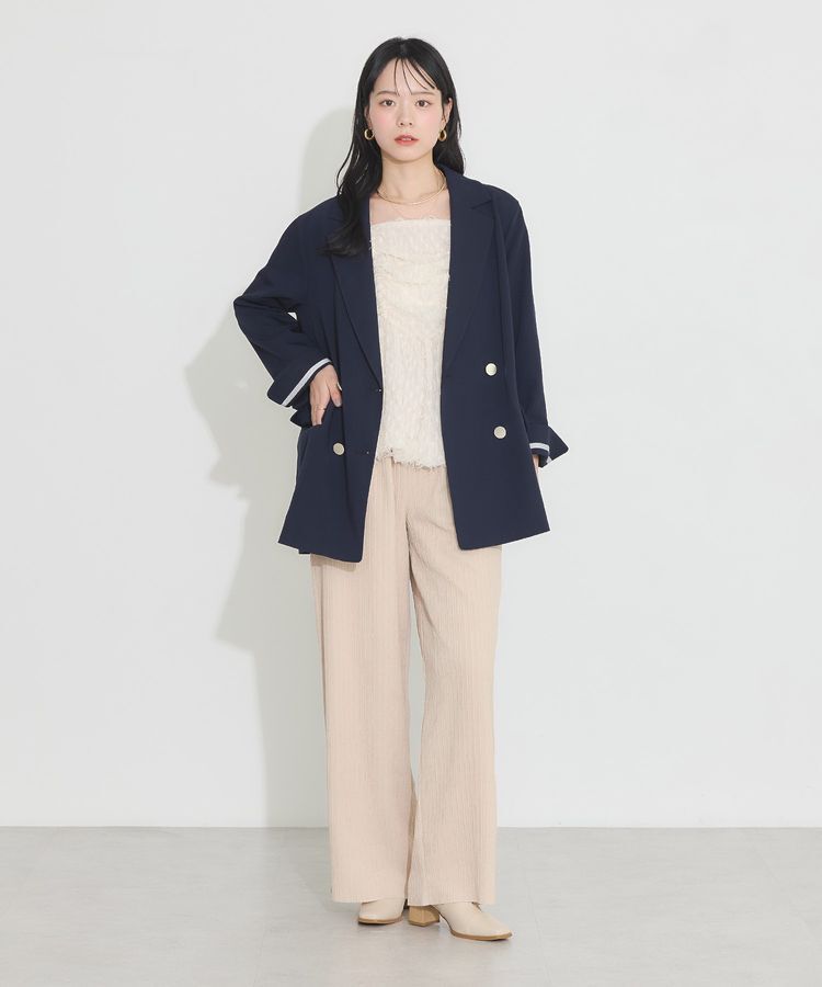 earth music&ecology「ダブルテーラードジャケット」|テーラードジャケット|