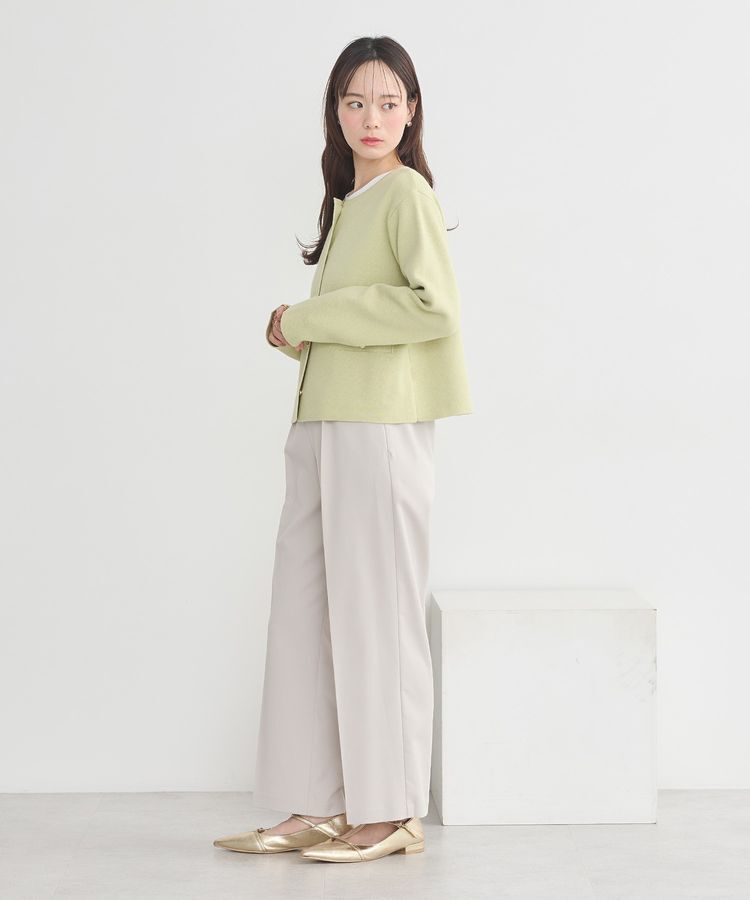 earth music&ecology「ウエストフリルワイドパンツ」|その他|