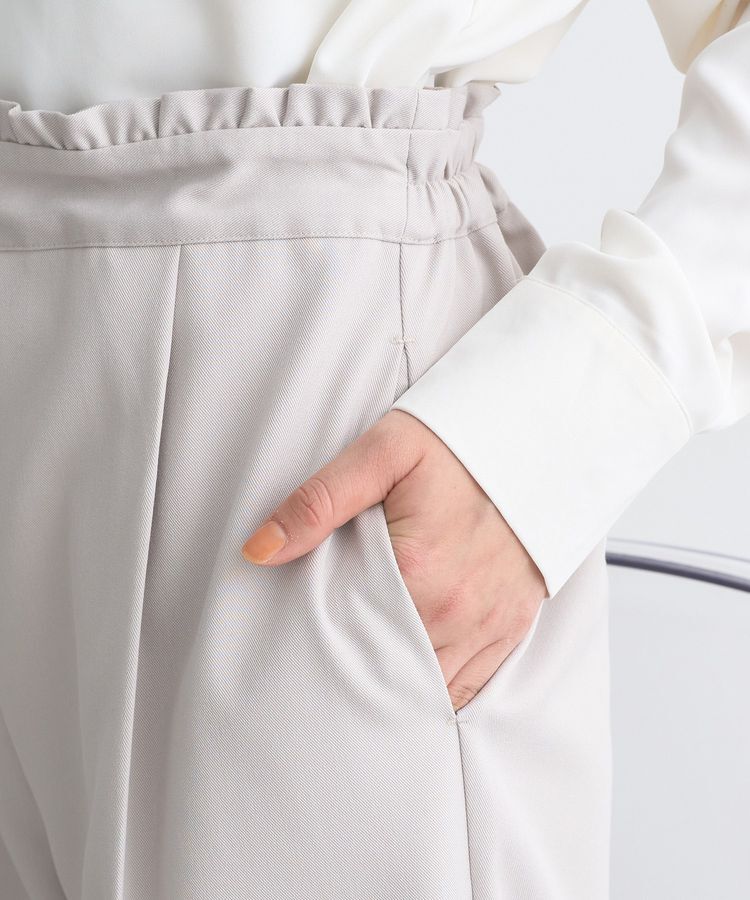 earth music&ecology「ウエストフリルワイドパンツ」|その他|