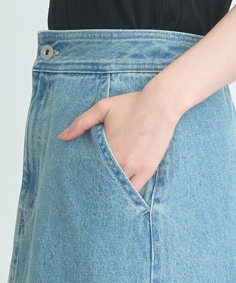 earth music&ecology「エスカルゴマーメイドデニムスカート」|フレア|