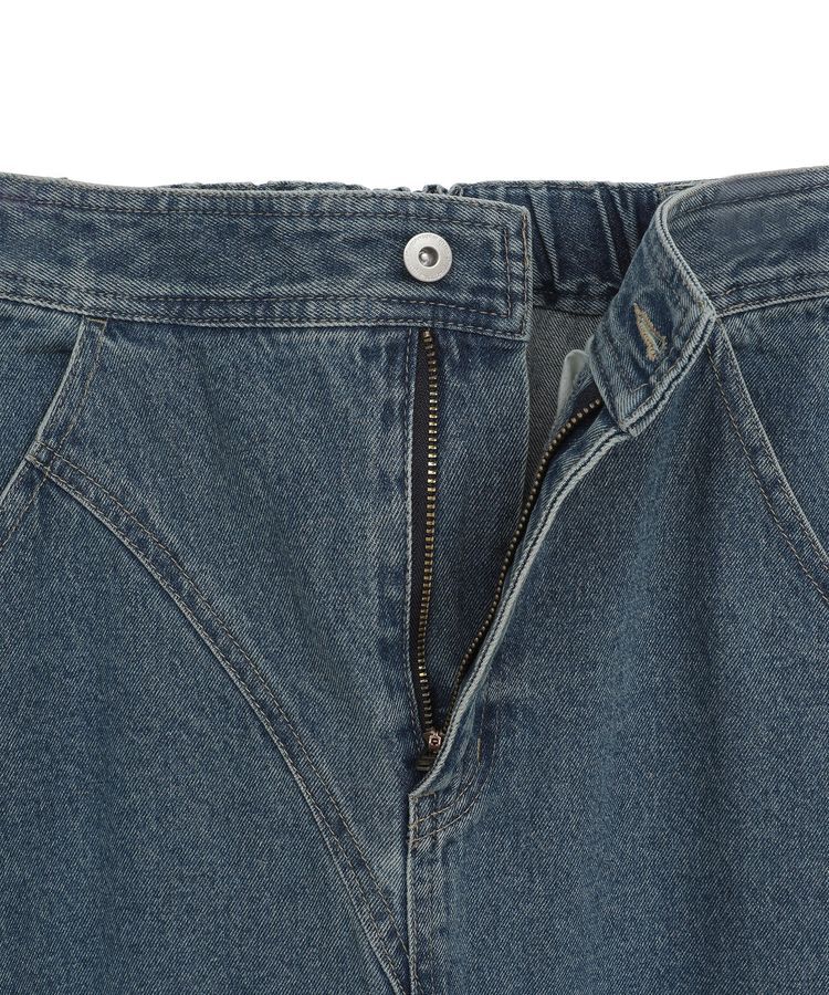 earth music&ecology「エスカルゴマーメイドデニムスカート」|フレア|