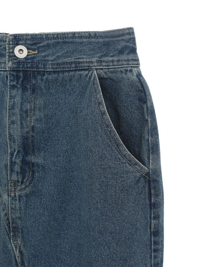 earth music&ecology「エスカルゴマーメイドデニムスカート」|フレア|