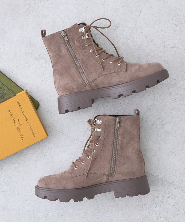 earth music&ecology「ORiental TRaffic マウンテンブーツ」|ショートブーツ|Brown