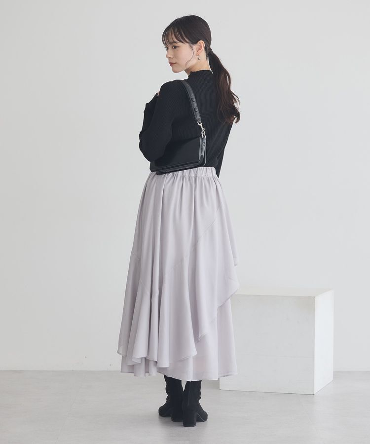 earth music&ecology「ハイネックリブニットプルオーバー」|ニット・セーター|