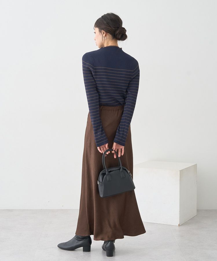 earth music&ecology「ハイネックリブニットプルオーバー」|ニット・セーター|