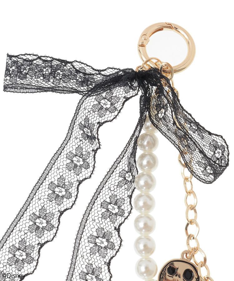 earth music&ecology「ナイトメア/レースリボン付きチャーム」|その他|