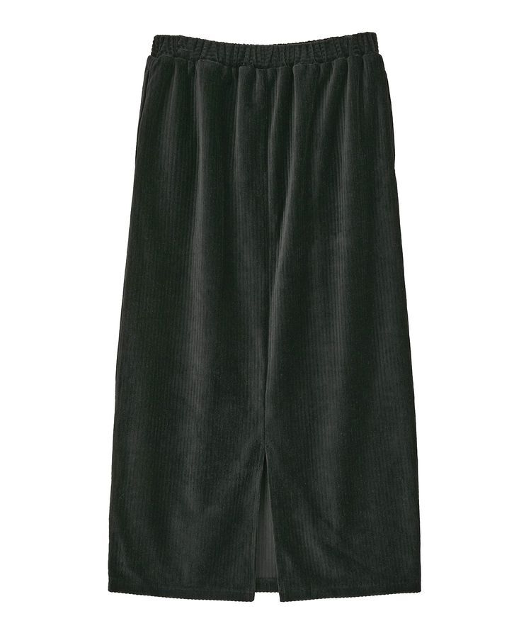 earth music&ecology「コーデュロイナロースカート」|タイト|