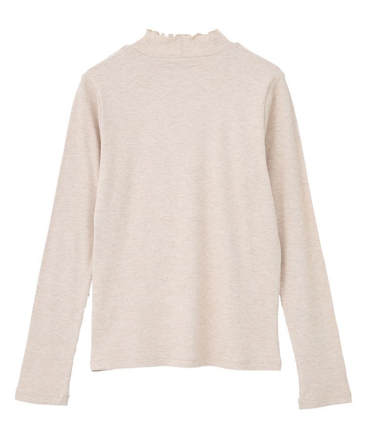 earth music&ecology「ラメテレコハイネックプルオーバー」|Tシャツ・カットソー|