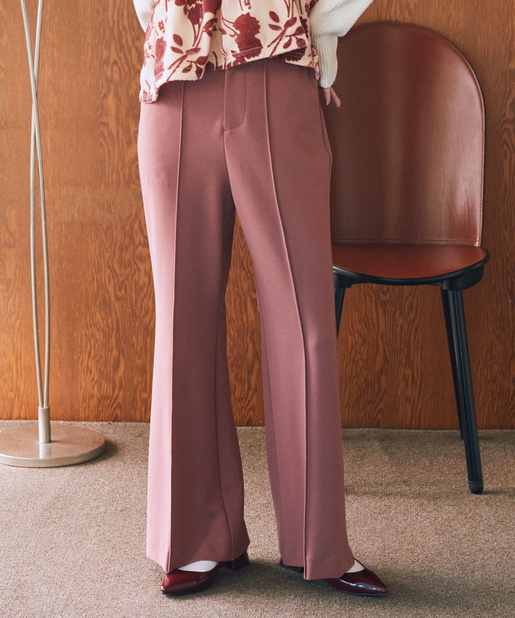 earth music&ecology「センターシームフレアパンツ」|その他|