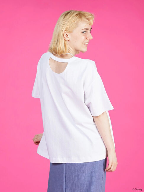  「背中アキロゴカットプルオーバー1/Mickey」|Tシャツ・カットソー|