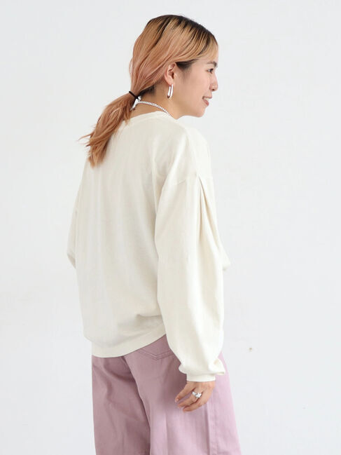  「PEANUTSピグメントロングT」|Tシャツ・カットソー|