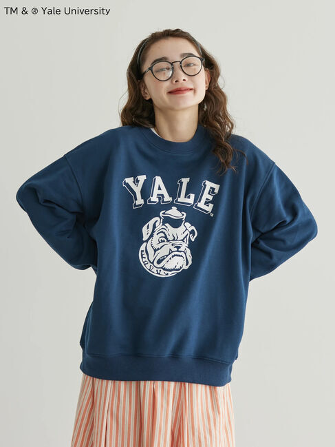  「TM&(R) Yale Universityスウェット」|Tシャツ・カットソー|ネイビー
