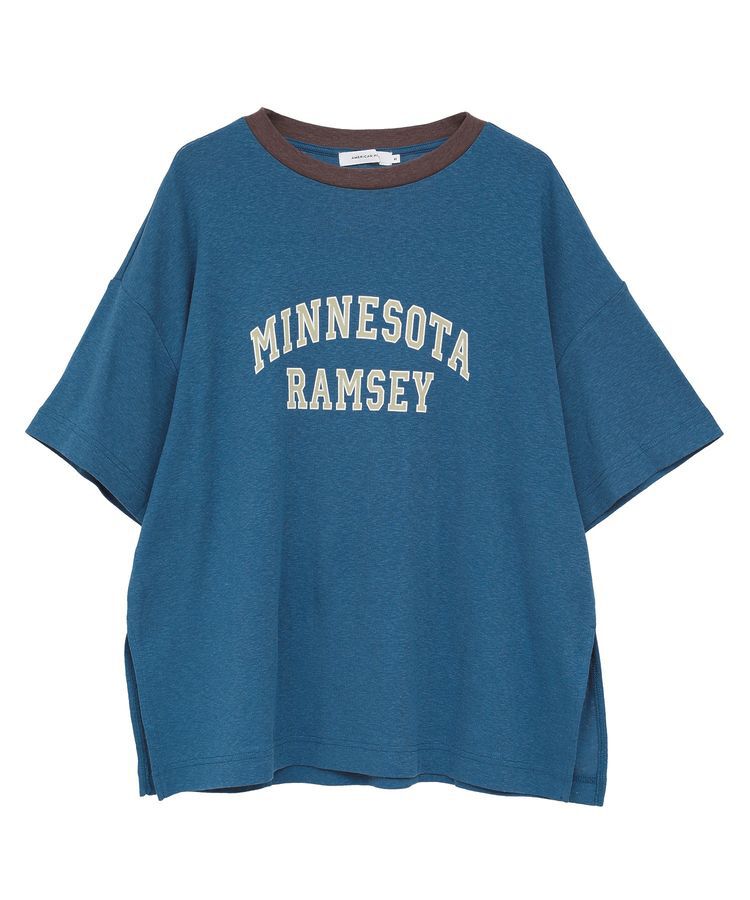 AMERICAN HOLIC「ロゴ入りヴィンテージ半袖プルオーバー」|Tシャツ・カットソー|