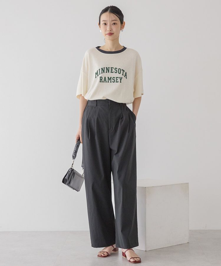 AMERICAN HOLIC「ロゴ入りヴィンテージ半袖プルオーバー」|Tシャツ・カットソー|