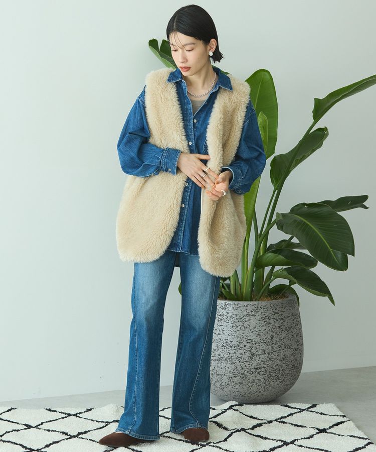 AMERICAN HOLIC「フレアデニム」|デニム|