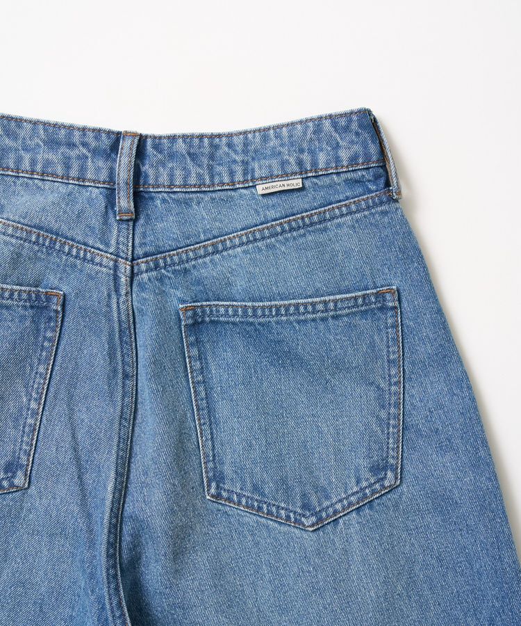 AMERICAN HOLIC「ワイドデニム【WEB限定サイズ有り】」|デニム|