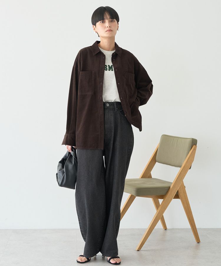 AMERICAN HOLIC「Wポケットコーデュロイシャツ」|シャツ・ブラウス|