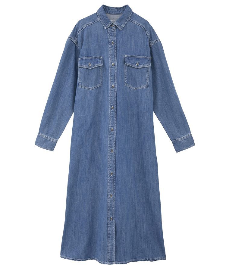 AMERICAN HOLIC「デニムシャツワンピース」|ワンピース|