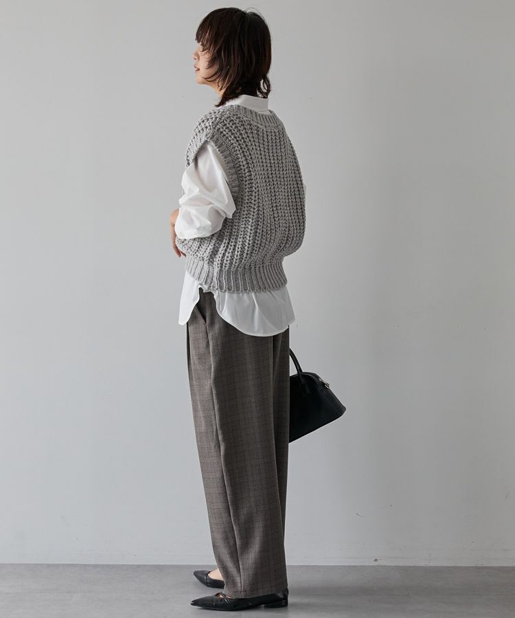 AMERICAN HOLIC「ローゲージVネックニットベスト」|ベスト・ジレ|