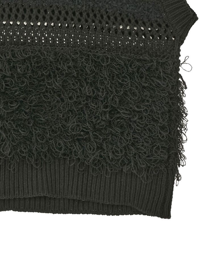 AMERICAN HOLIC「ループミックスニットベスト」|ベスト・ジレ|