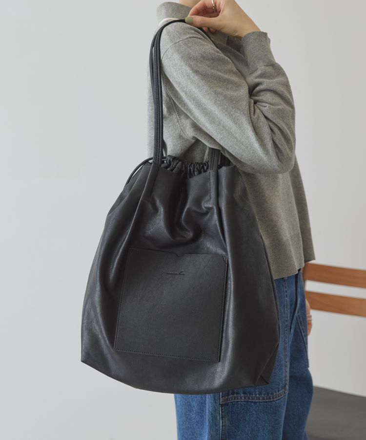 AMERICAN HOLIC「ポケットA4トートバッグ」|トートバッグ|Black