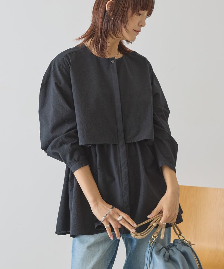 AMERICAN HOLIC「サッカーティアードブラウス」|シャツ・ブラウス|