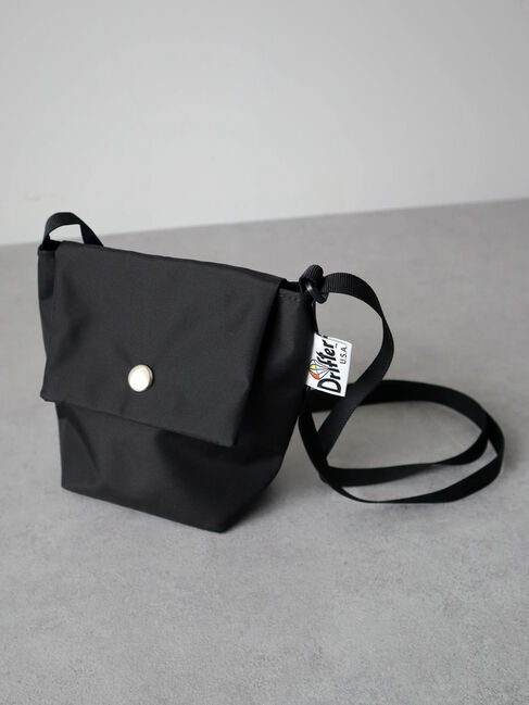  「■Drifter FLAP POUCH」|ハンドバッグ|ブラック