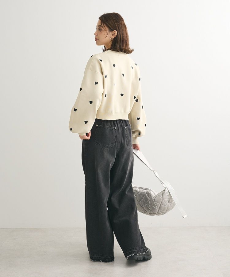 Green Parks「・swing by ハート刺繍ニット」|ニット・セーター|