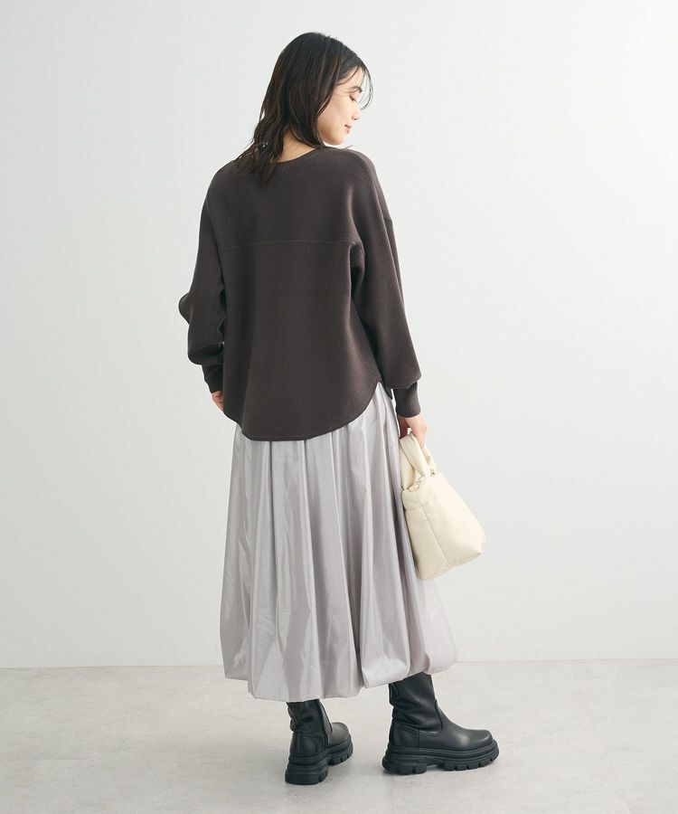 Green Parks「もちやわロゴニットプルオーバー」|ニット・セーター|