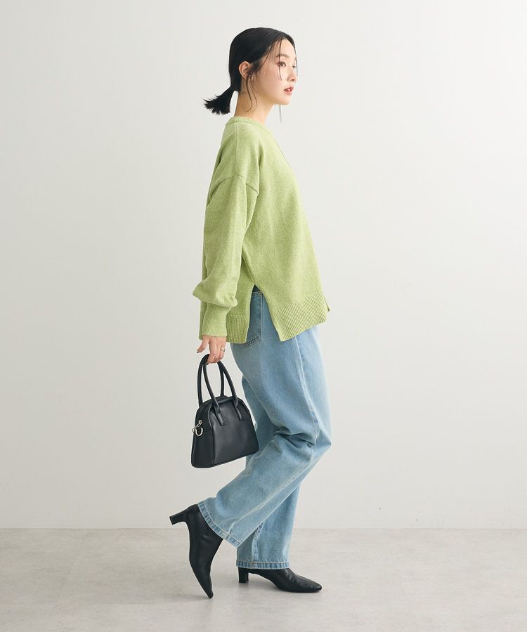 Green Parks「ベロアモールリラックスサイズニットプルオーバー」|ニット・セーター|