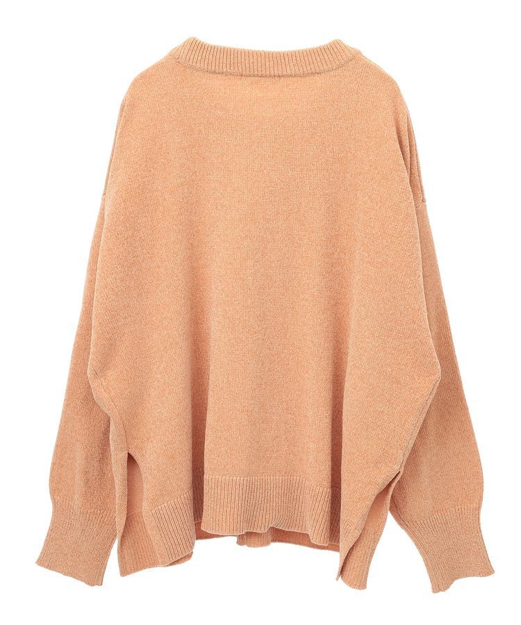 Green Parks「ベロアモールリラックスサイズニットプルオーバー」|ニット・セーター|