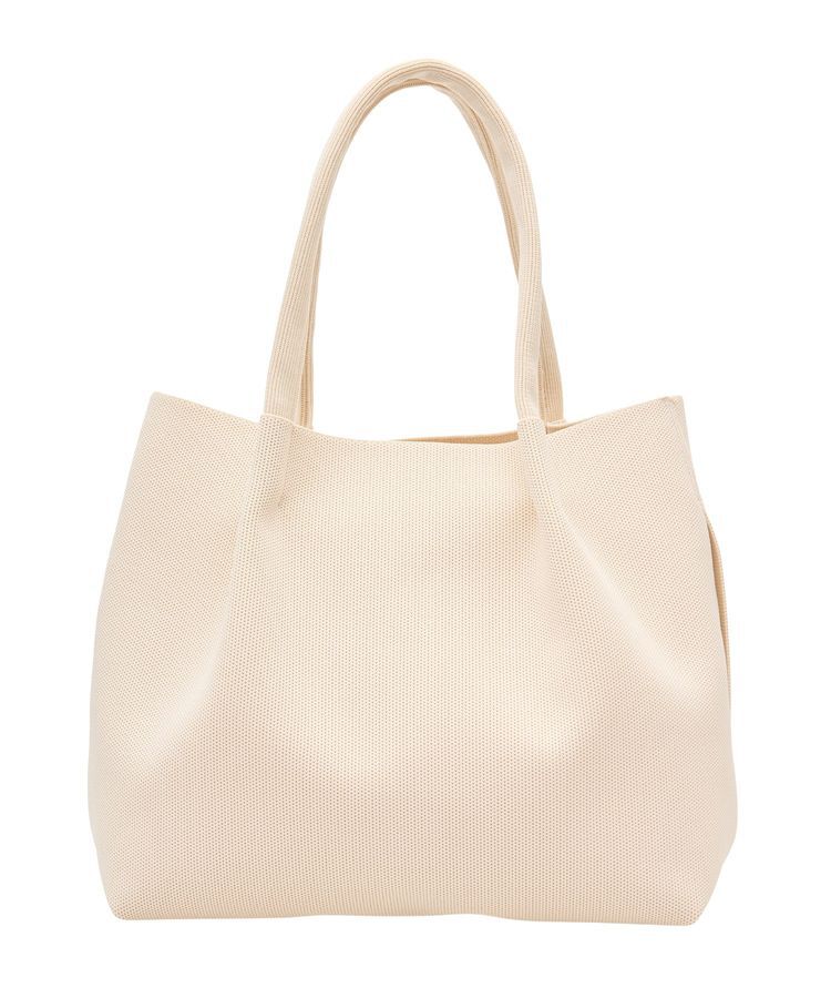 Green Parks「・QUON ミディアムニットトート」|トートバッグ|Ivory