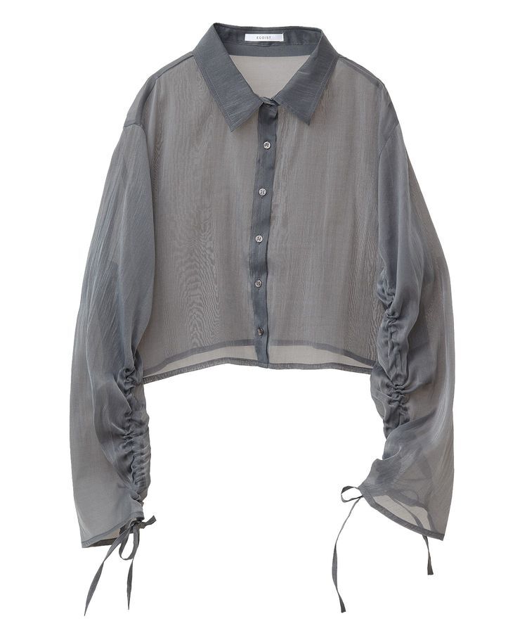 Green Parks「EGOISTドロストシアーシャツ」|シャツ・ブラウス|