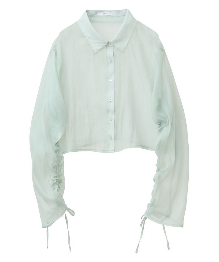 Green Parks「EGOISTドロストシアーシャツ」|シャツ・ブラウス|