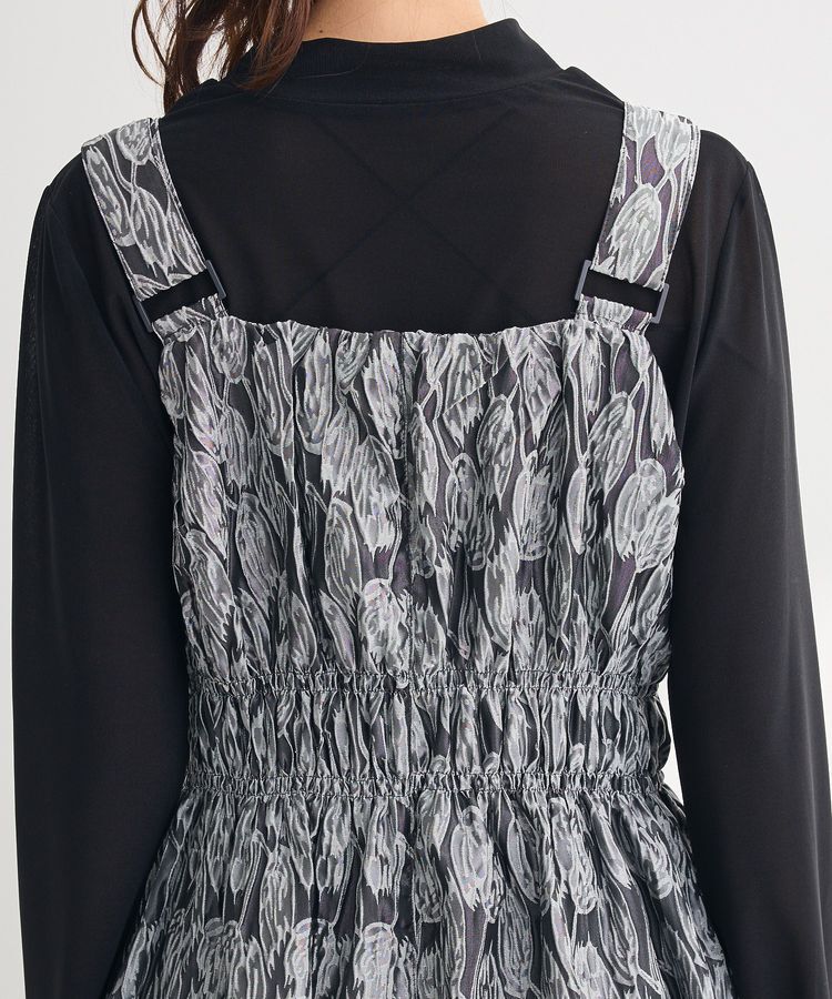 Green Parks「・SUGAR SPOON ジャカードジャンスカ」|ジャンパースカート|