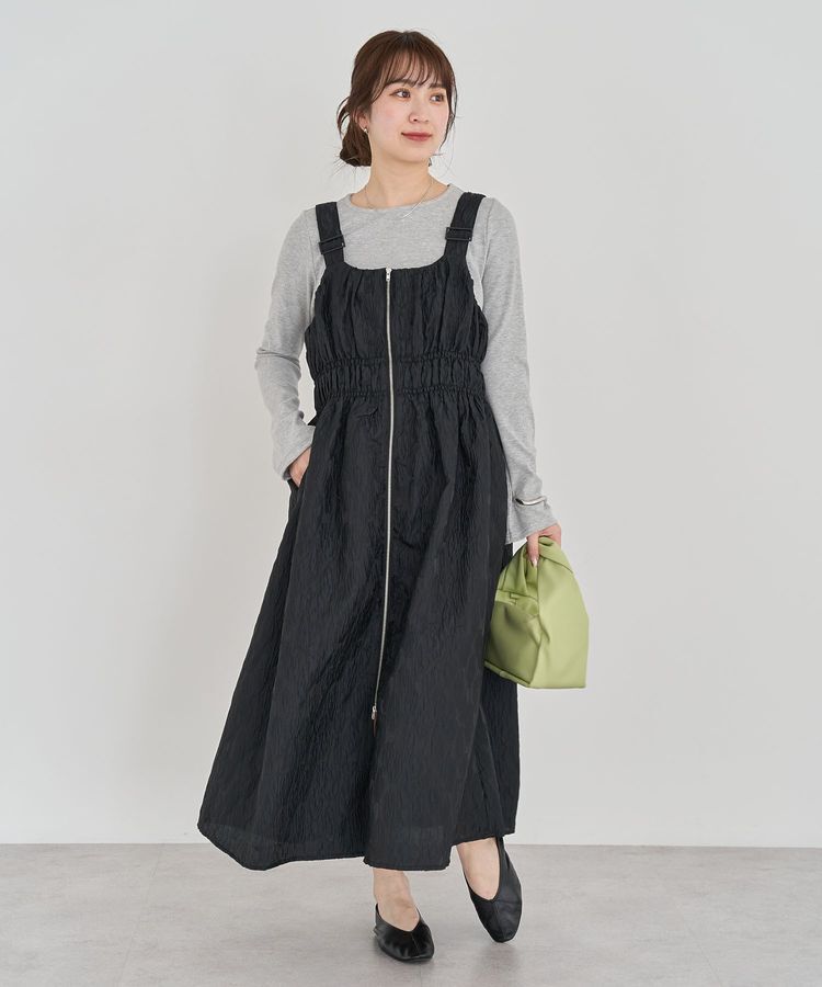 Green Parks「・SUGAR SPOON ジャカードジャンスカ」|ジャンパースカート|