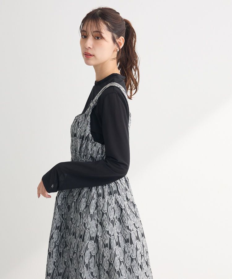 Green Parks「・SUGAR SPOON ジャカードジャンスカ」|ジャンパースカート|