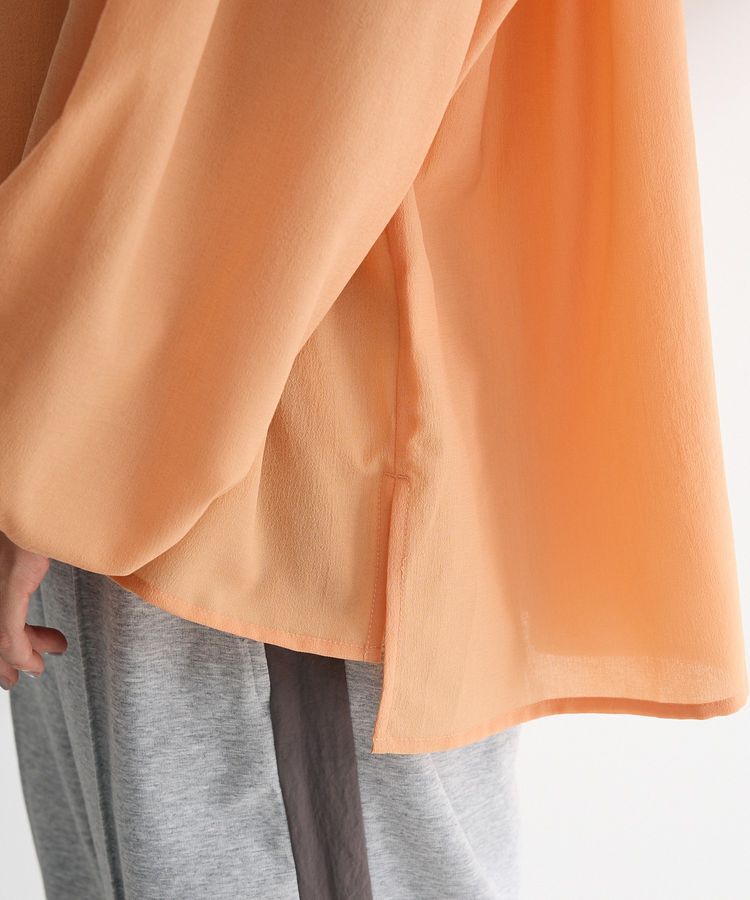 armonia「シャーリングスキッパーシャツ」|シャツ・ブラウス|