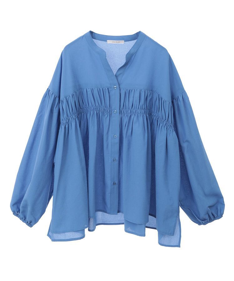 armonia「シャーリングスキッパーシャツ」|シャツ・ブラウス|