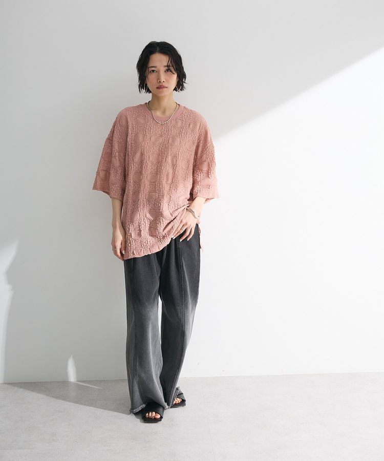 Green Parks「・SUGAR SPOON シャーリングカットレースTEE」|Tシャツ・カットソー|