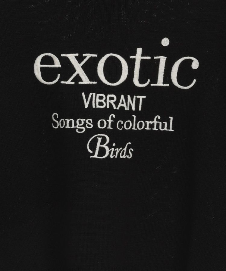 Green Parks「・ELENCARE DUE ロゴ刺繍6分袖ニット」|ニット・セーター|