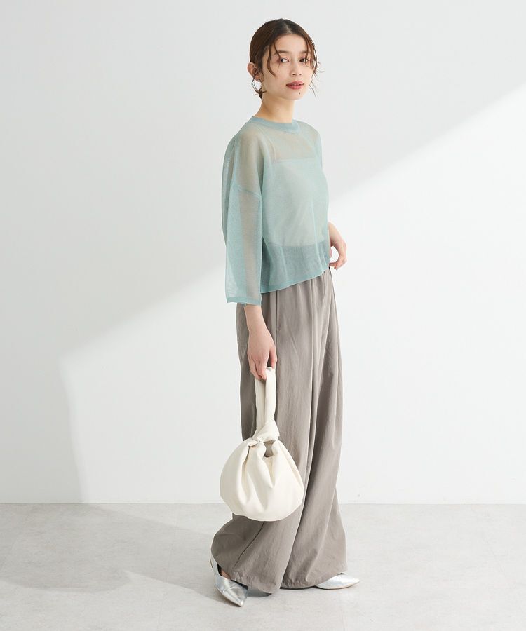 Green Parks「・ELENCARE DUE ラメシアーニットプルオーバー」|ニット・セーター|