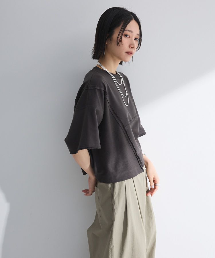 Green Parks「・ELENCARE DUE キリカエウラケプルオーバー」|スウェット・ジャージ|