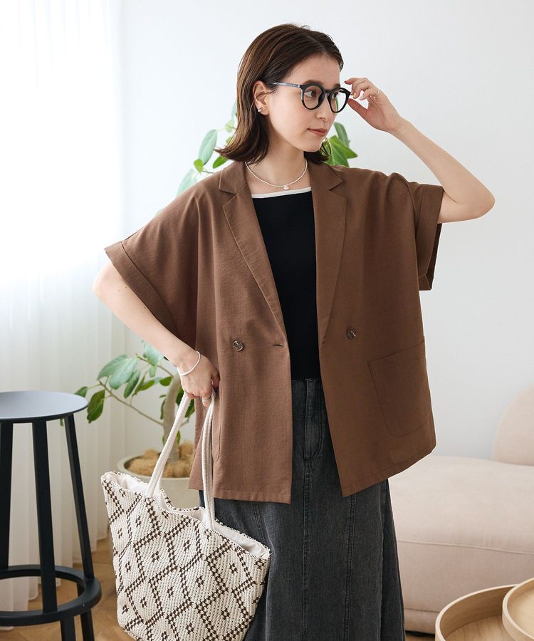 Green Parks「・ELENCARE DUE バイカラーニットタンク」|キャミソール|