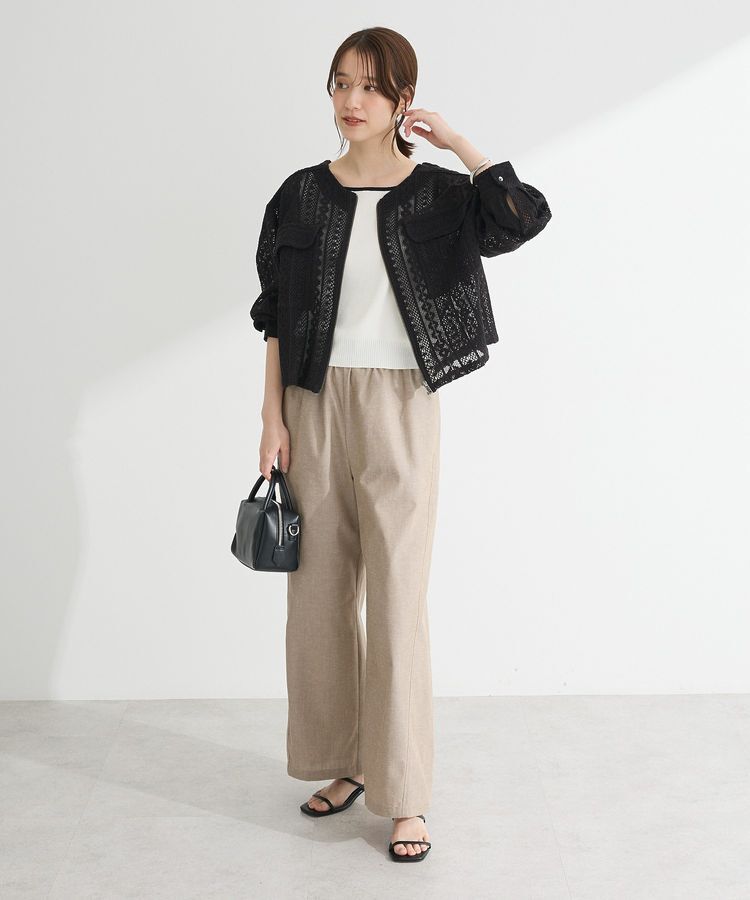 Green Parks「・ELENCARE DUE バイカラーニットタンク」|キャミソール|