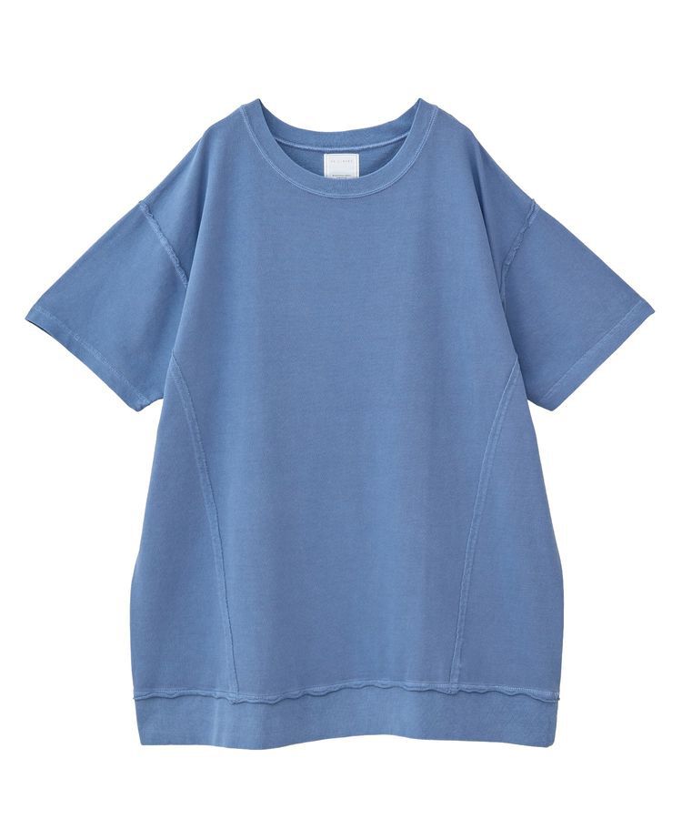 armonia「ピグメント裏毛切りっぱなしチュニック」|チュニック|