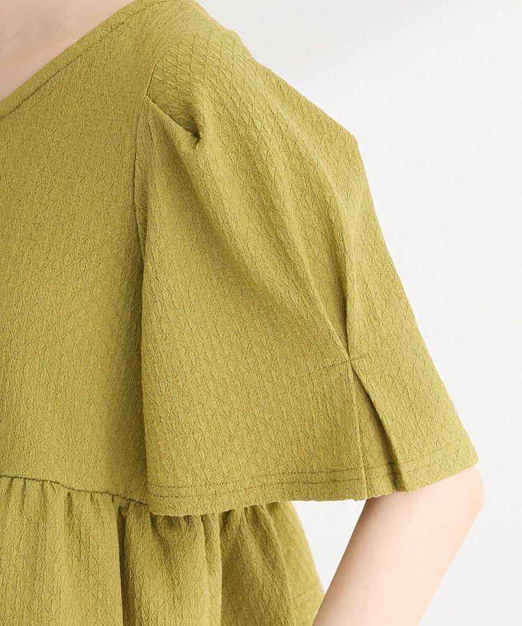 Green Parks「・PetitFleur 2wayダイヤ柄プルオーバー」|Tシャツ・カットソー|